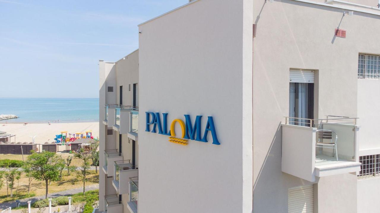 Hotel Paloma Beach Front Chiringuitos Time ริมินี ภายนอก รูปภาพ