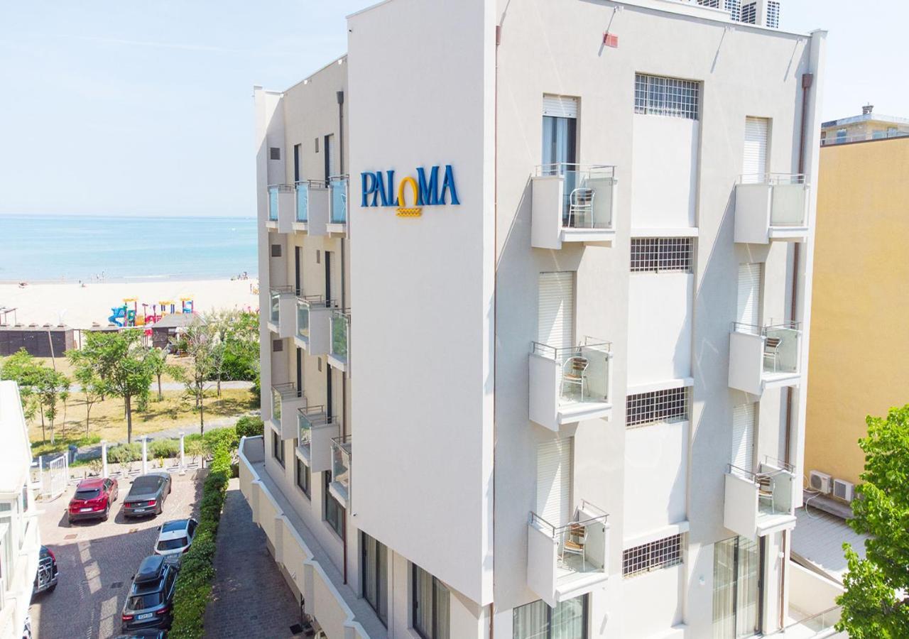 Hotel Paloma Beach Front Chiringuitos Time ริมินี ภายนอก รูปภาพ