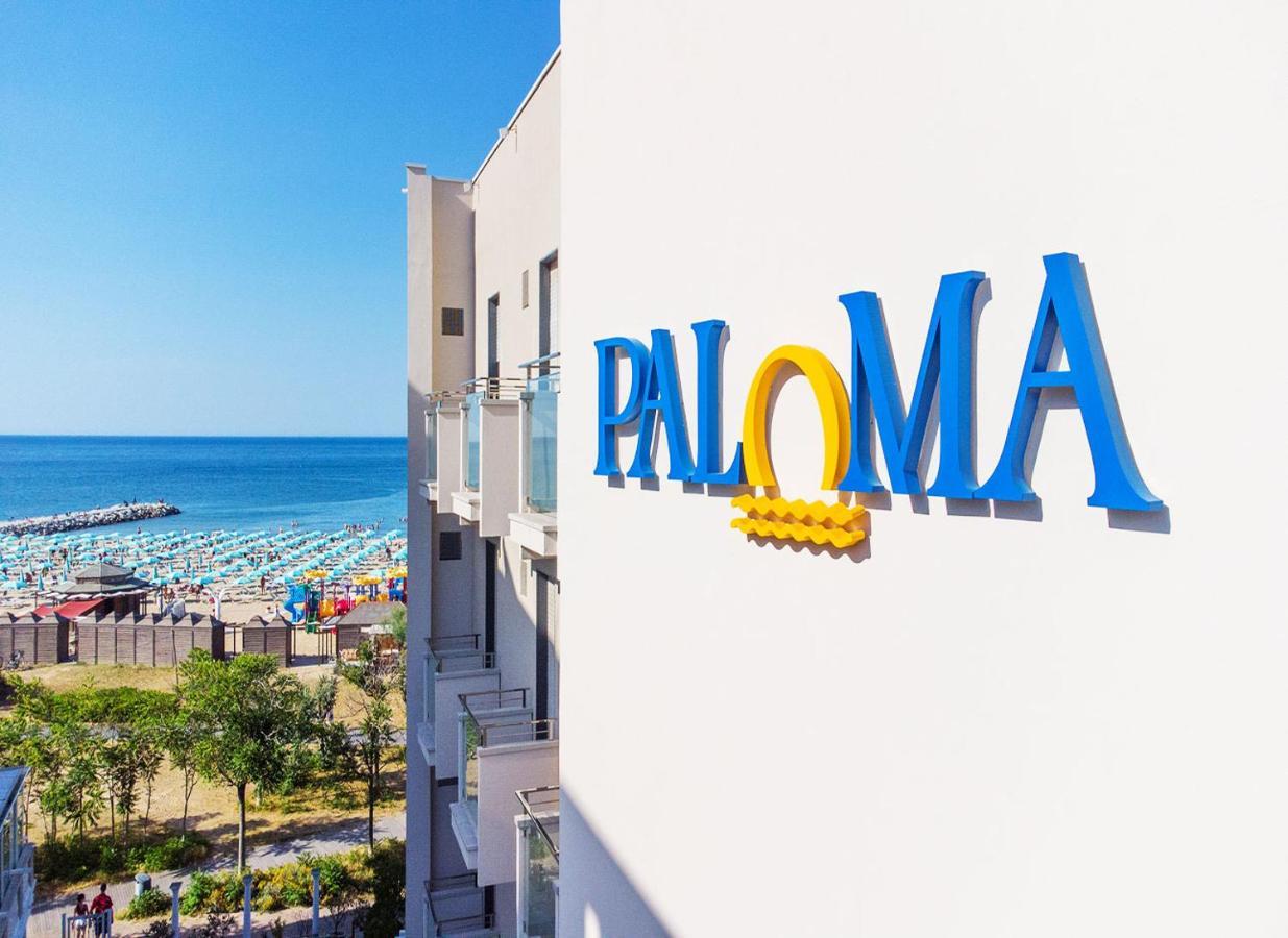 Hotel Paloma Beach Front Chiringuitos Time ริมินี ภายนอก รูปภาพ