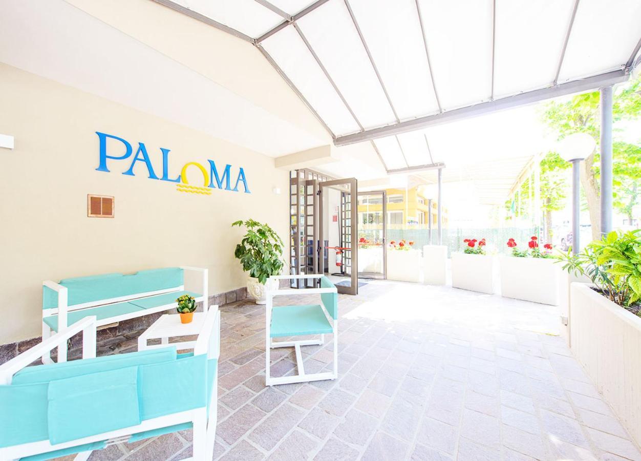 Hotel Paloma Beach Front Chiringuitos Time ริมินี ภายนอก รูปภาพ